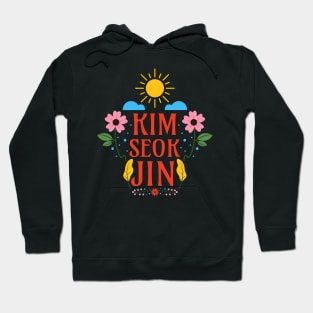 Kim Seokjin - Floral BTS Army Member Jin Kim Seok-jin - Sunny Spring Hoodie